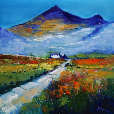 Early Morning Mist under Ben More Isle of Mull 30x30